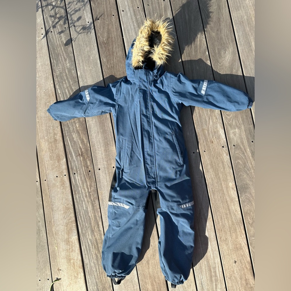 Polarn O. Pyret Arctic Explorer Eco Waterproof Snow Suit.